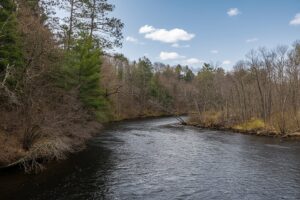 Wooded land for sale in Washburn County, WI near Trego Lake and Namekagon River, ideal for cabin, campsite, or full-time home.