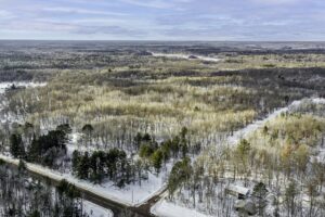 Northwoods parcel in Washburn County, WI near Trego and Spooner, ideal for cabin, RV, or full-time home with access to lakes, rivers, and trails.