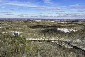 Northwoods parcel in Washburn County, WI near Trego and Spooner, ideal for cabin, RV, or full-time home with access to lakes, rivers, and trails.