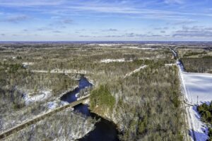Wooded Acreage For Sale Near Trego Lake – 2 Hours from Twin Cities!