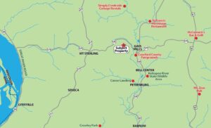 Nearly 25 Acres Land For Sale Overlooking Kickapoo River Valley in Southern Wisconsin Driftless Region