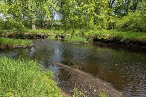 Waterfront land with cabin for sale on Somo River in Lincoln County WI
