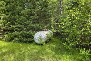 Waterfront land with cabin for sale on Somo River in Lincoln County WI